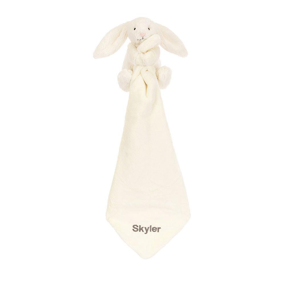Chupetes Y Mantas Jellycat Personalised Bashful Cream Bunny Soother 15cm x 34cm x 34cm Blancas  Costa Rica |  83276-LHXU