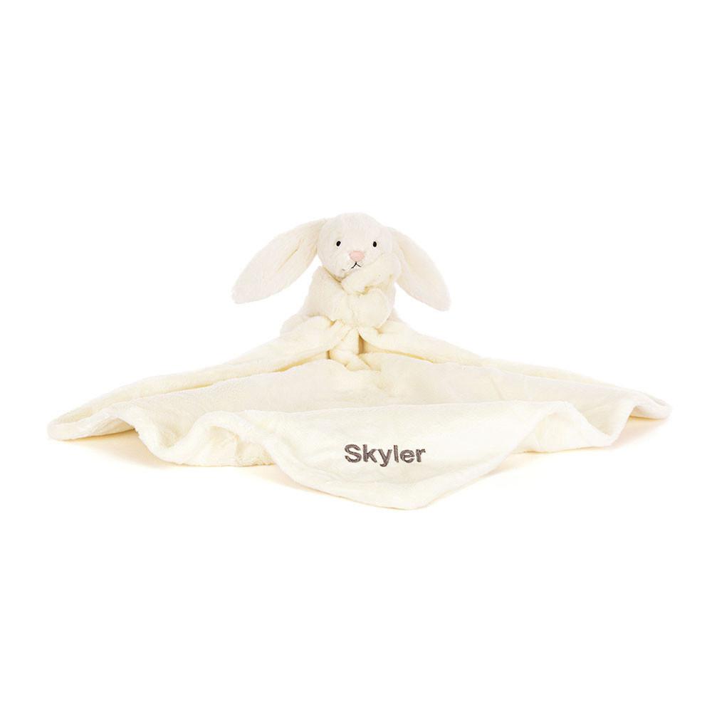 Chupetes Y Mantas Jellycat Personalised Bashful Cream Bunny Soother 15cm x 34cm x 34cm Blancas  Costa Rica |  83276-LHXU