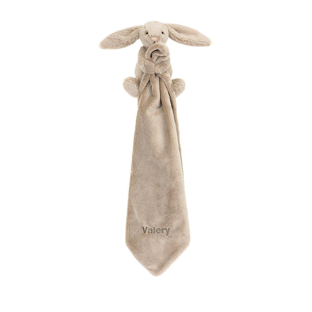 Chupetes Y Mantas Jellycat Personalised Bashful Bunny Soother 15cm x 34cm x 34cm Beige  Costa Rica |  39647-MCWV