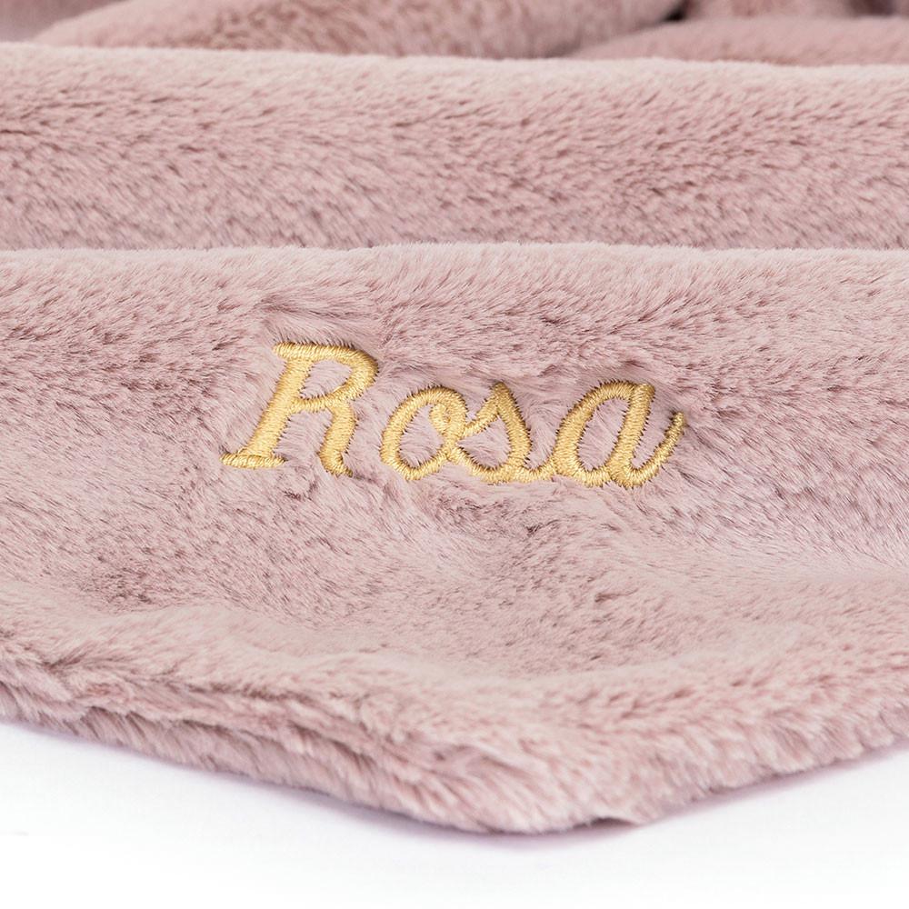 Chupetes Y Mantas Jellycat Personalised Bashful Luxe Bunny Rosa Soother 15cm x 34cm x 34cm Rosas  Costa Rica |  72438-BPNK
