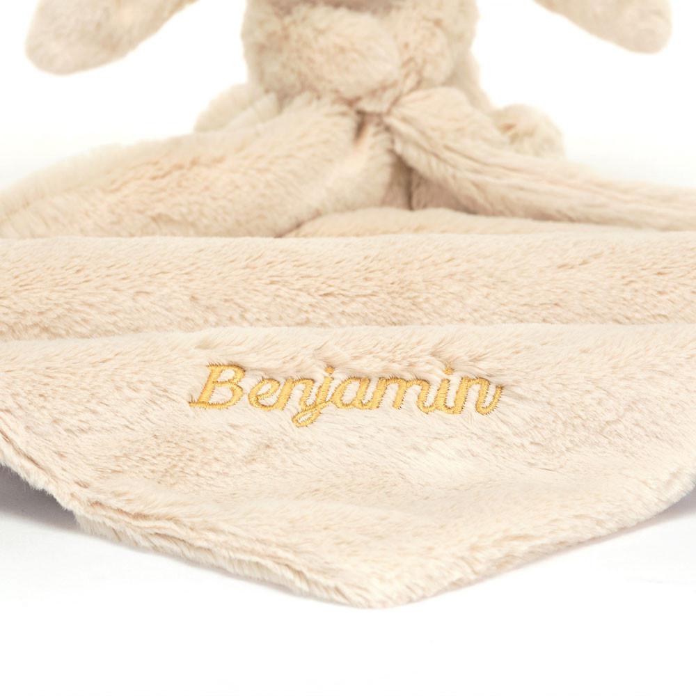 Chupetes Y Mantas Jellycat Personalised Bashful Luxe Bunny Willow Soother 15cm x 34cm x 34cm Beige  Costa Rica |  61203-HZWB