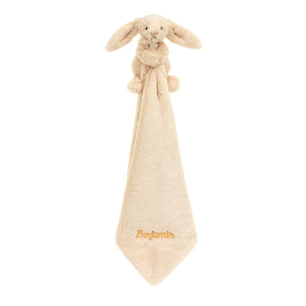 Chupetes Y Mantas Jellycat Personalised Bashful Luxe Bunny Willow Soother 15cm x 34cm x 34cm Beige  Costa Rica |  61203-HZWB