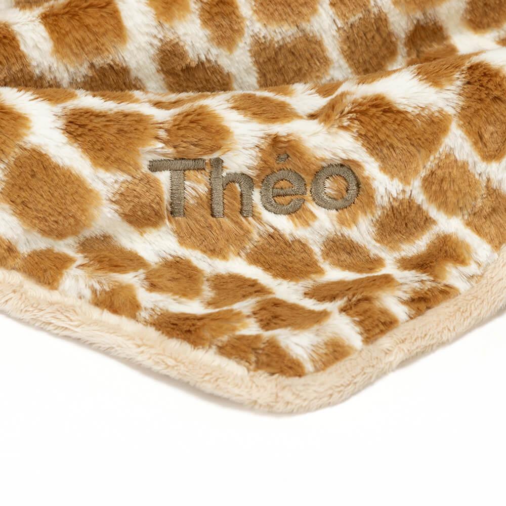 Chupetes Y Mantas Jellycat Personalised Bashful Giraffe Blankie 56cm x 70cm x 9cm Naranjas  Costa Rica |  38520-MLTR