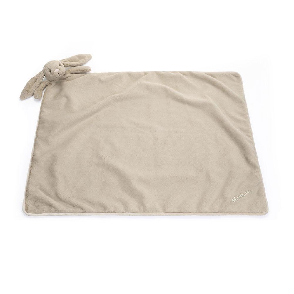 Chupetes Y Mantas Jellycat Personalised Bashful Bunny Blankie 56cm x 70cm x 9cm Beige  Costa Rica |  34215-PYVE