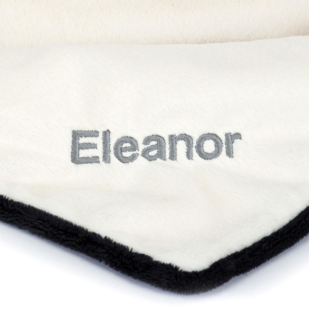 Chupetes Y Mantas Jellycat Personalised Bashful & Cream Puppy Blankie 56cm x 70cm x 9cm Blancas  Costa Rica |  27891-KOCB