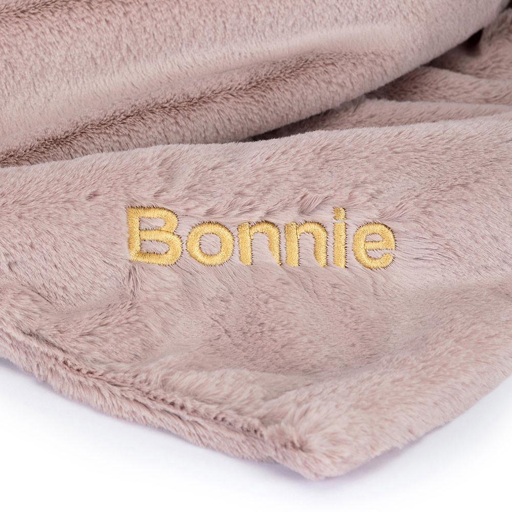 Chupetes Y Mantas Jellycat Personalised Bashful Luxe Bunny Rosa Blankie 56cm x 70cm x 9cm Rosas  Costa Rica |  14695-HLRS