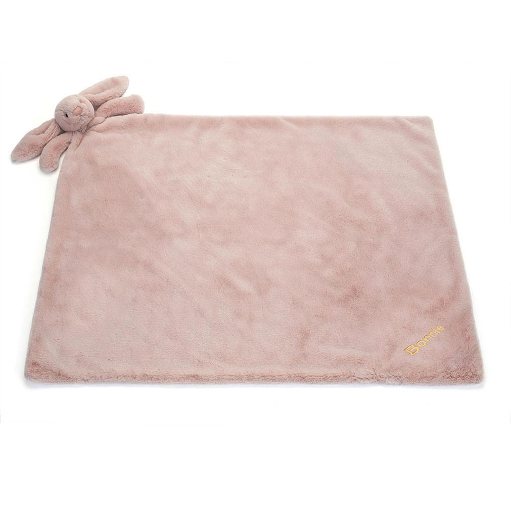 Chupetes Y Mantas Jellycat Personalised Bashful Luxe Bunny Rosa Blankie 56cm x 70cm x 9cm Rosas  Costa Rica |  14695-HLRS