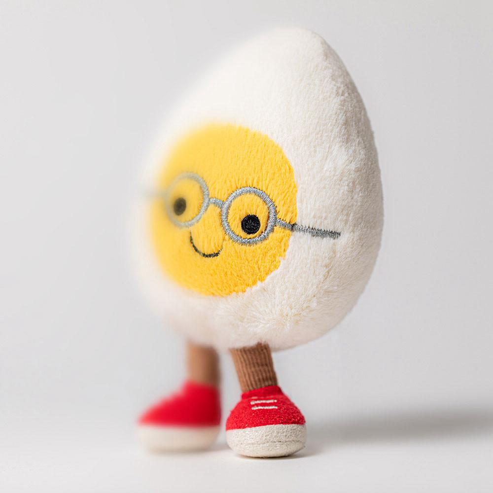 Comida Y Bebida Jellycat Amuseables Boiled Egg Geek 14cm x 9cm x 4cm Blancas  Costa Rica |  18405-IGQZ