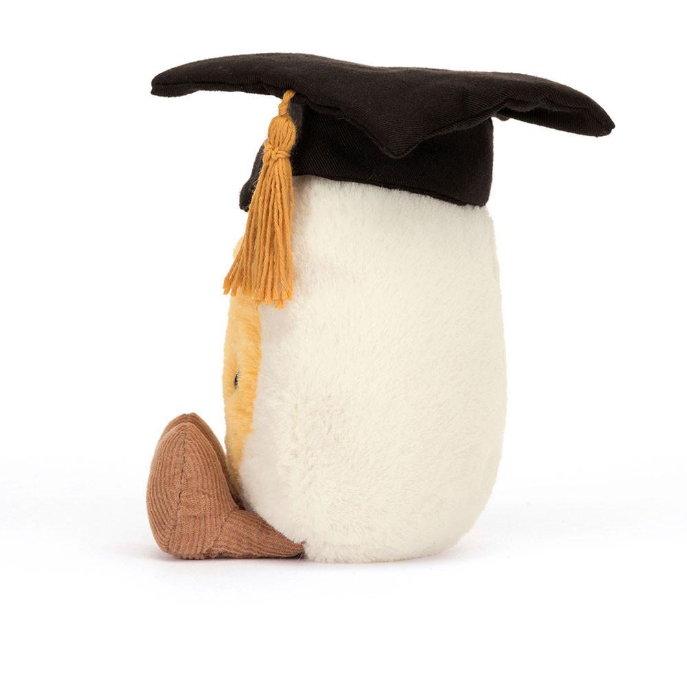 Comida Y Bebida Jellycat Amuseables Boiled Egg Graduation 14cm x 9cm x 4cm Blancas  Costa Rica |  05462-DXIS