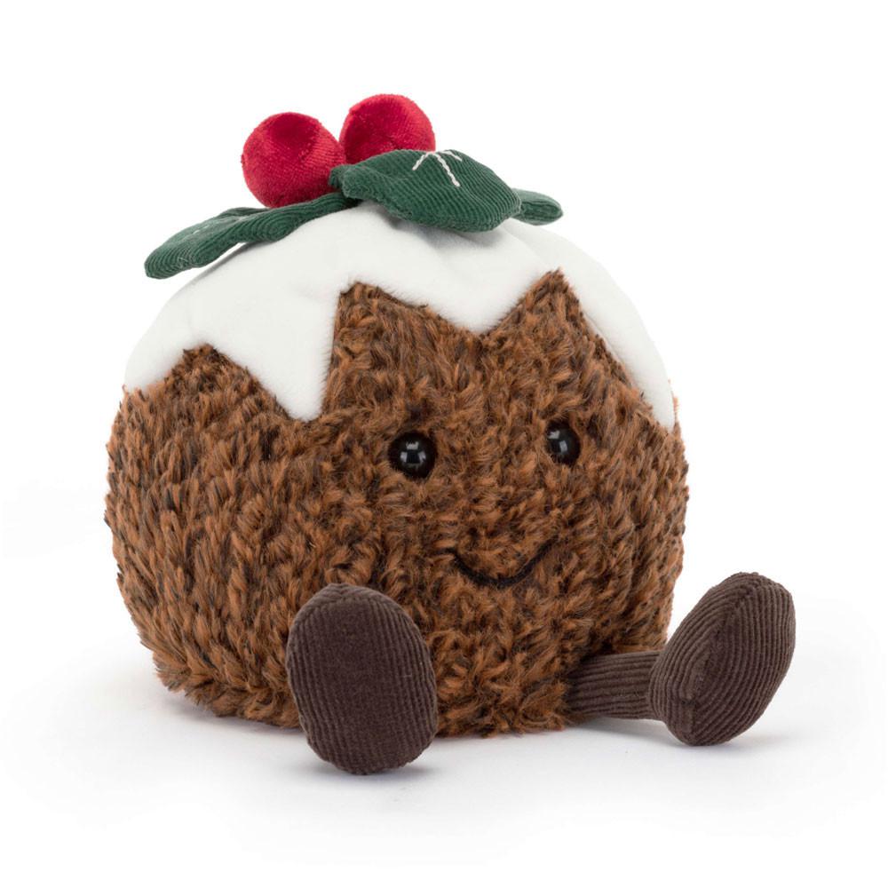 Comida Y Bebida Jellycat Amuseables Christmas Pudding 17cm x 13cm x 12cm Marrones  Costa Rica |  23509-DHUR