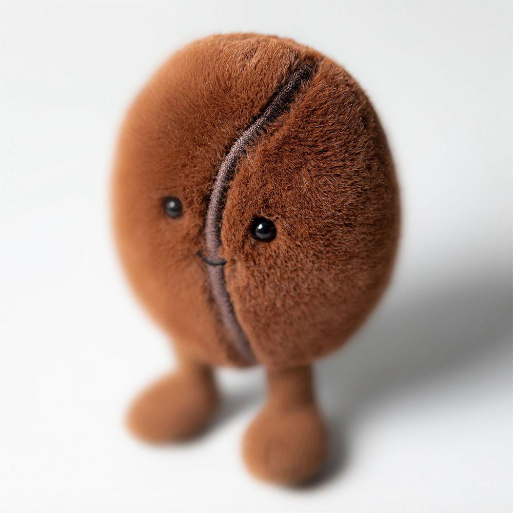 Comida Y Bebida Jellycat Amuseables Coffee Bean 13cm x 8cm x 6cm Marrones  Costa Rica |  19073-MYGS