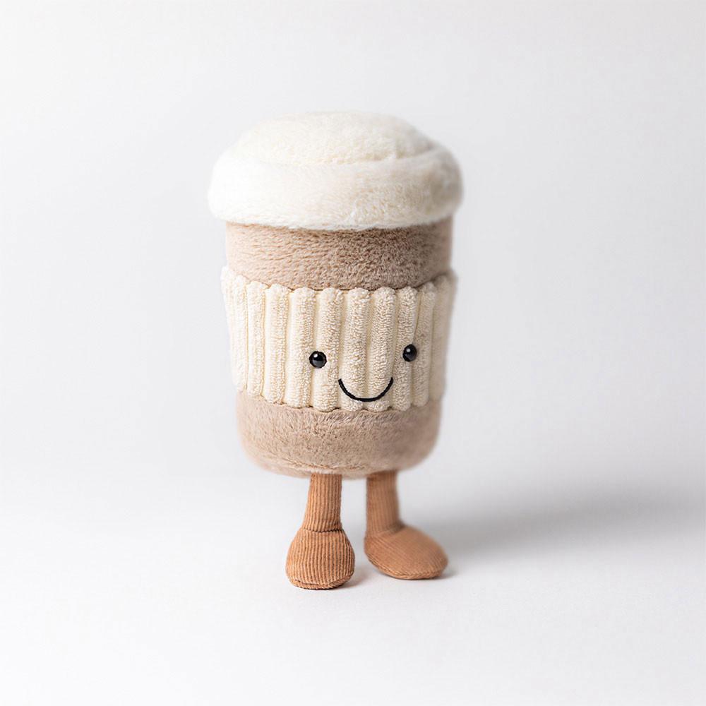 Comida Y Bebida Jellycat Amuseables Coffee-To-Go 16cm x 7cm x 7cm Beige  Costa Rica |  20981-KERZ