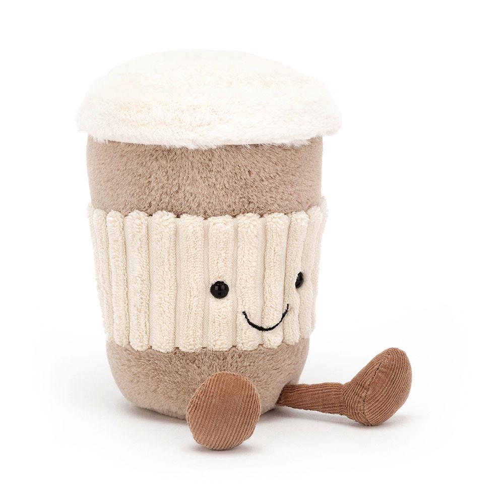 Comida Y Bebida Jellycat Amuseables Coffee-To-Go 16cm x 7cm x 7cm Beige  Costa Rica |  20981-KERZ