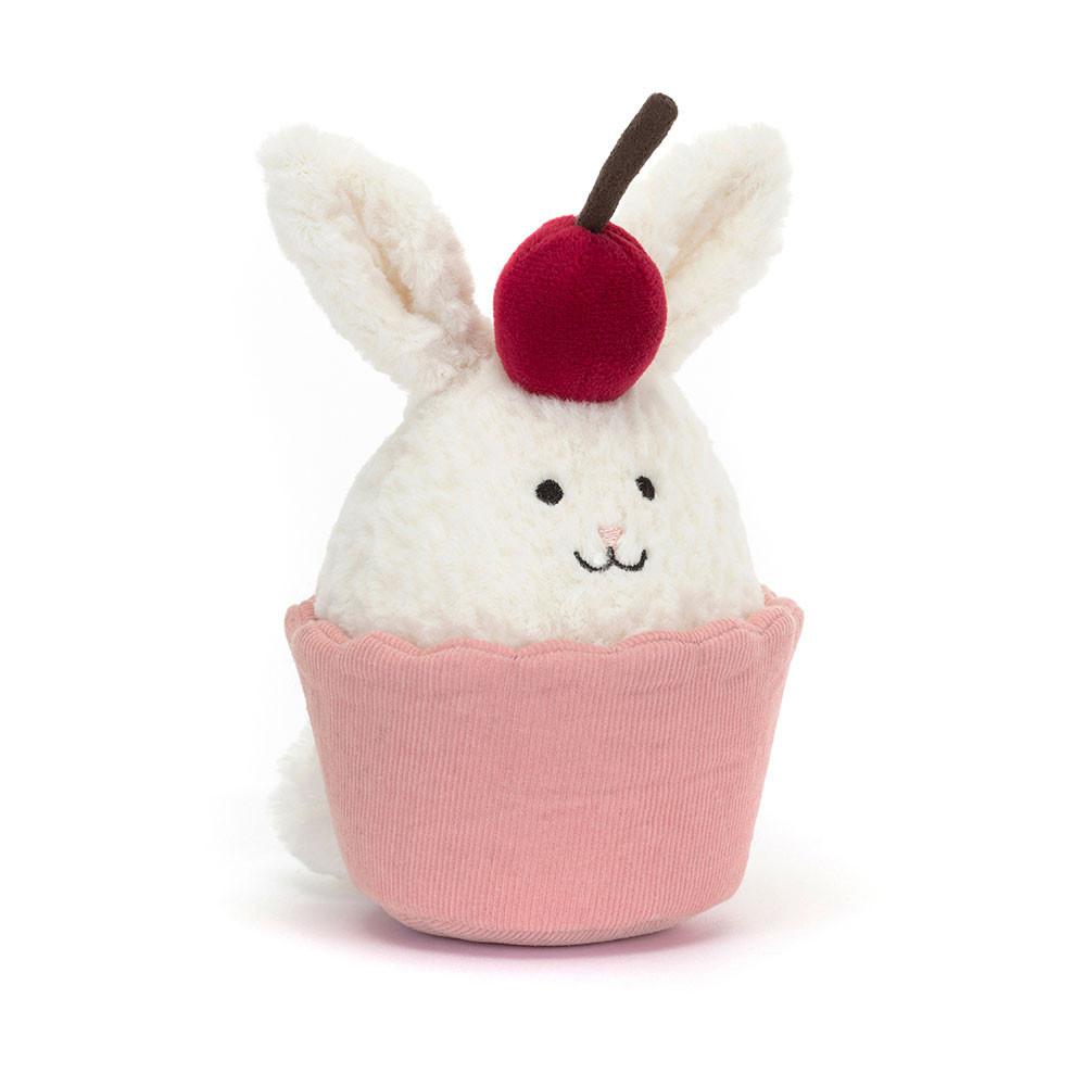 Comida Y Bebida Jellycat Amuseables Dainty Dessert Bunny Cupcake 14cm x 10cm x 9cm Blancas  Costa Rica |  15960-ZVEW
