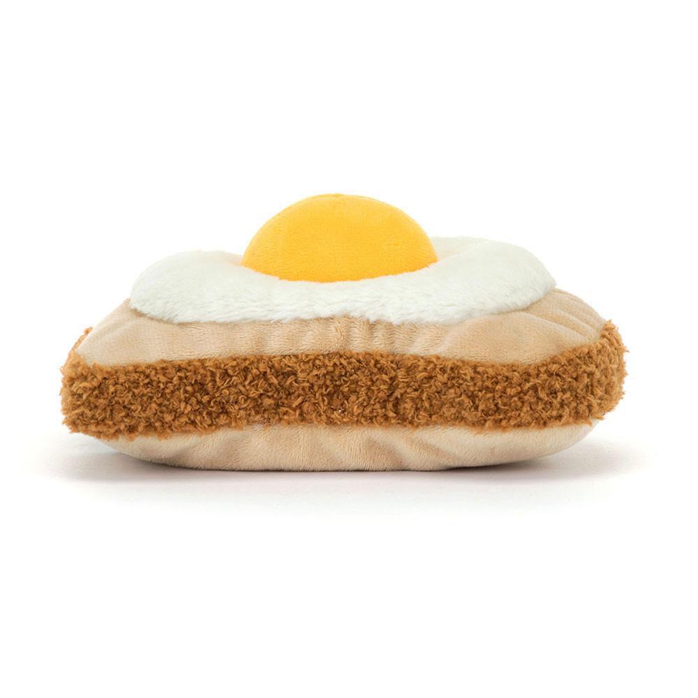 Comida Y Bebida Jellycat Amuseables Egglantine Egg On Toast 12cm x 16cm x 12cm Beige  Costa Rica |  18253-WKFU