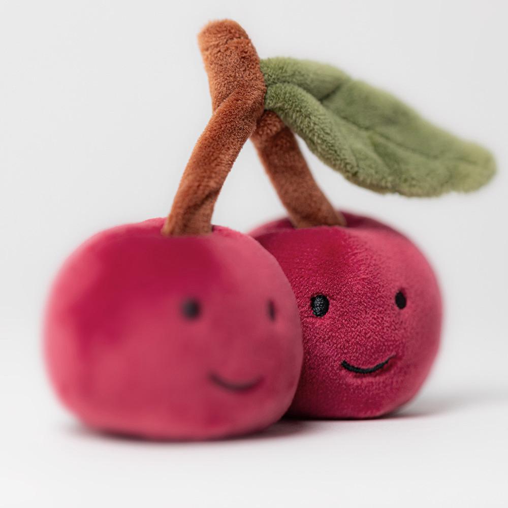 Comida Y Bebida Jellycat Amuseables Fabulous Fruit Cherry 9cm x 11cm x 5cm Rojas  Costa Rica |  45398-TBZP