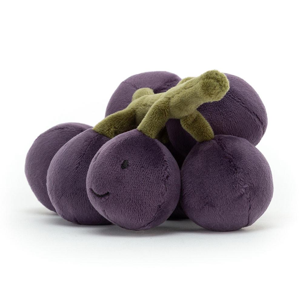 Comida Y Bebida Jellycat Amuseables Fabulous Fruit Grapes 17cm x 9cm x 9cm Moradas  Costa Rica |  57248-KPDA
