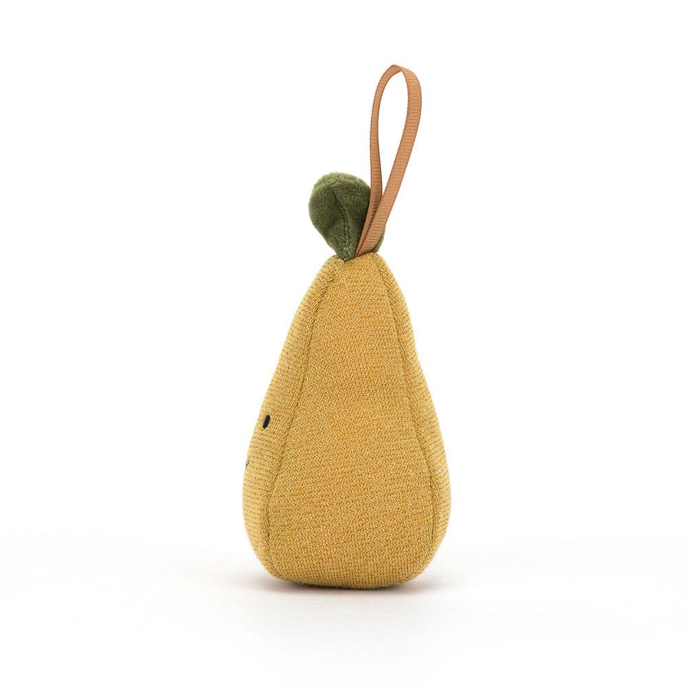 Comida Y Bebida Jellycat Amuseables Festive Folly Pear 10cm x 6cm x 6cm Amarillo  Costa Rica |  83749-CBAX