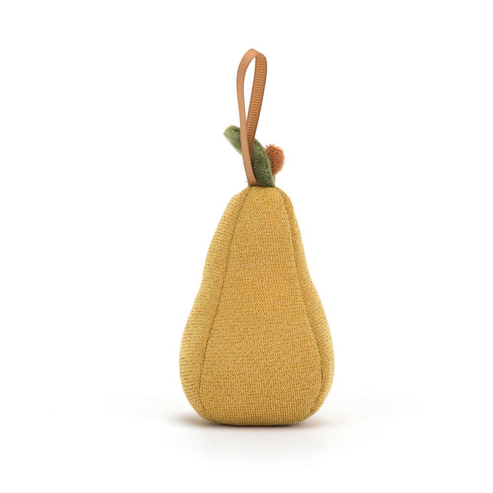 Comida Y Bebida Jellycat Amuseables Festive Folly Pear 10cm x 6cm x 6cm Amarillo  Costa Rica |  83749-CBAX