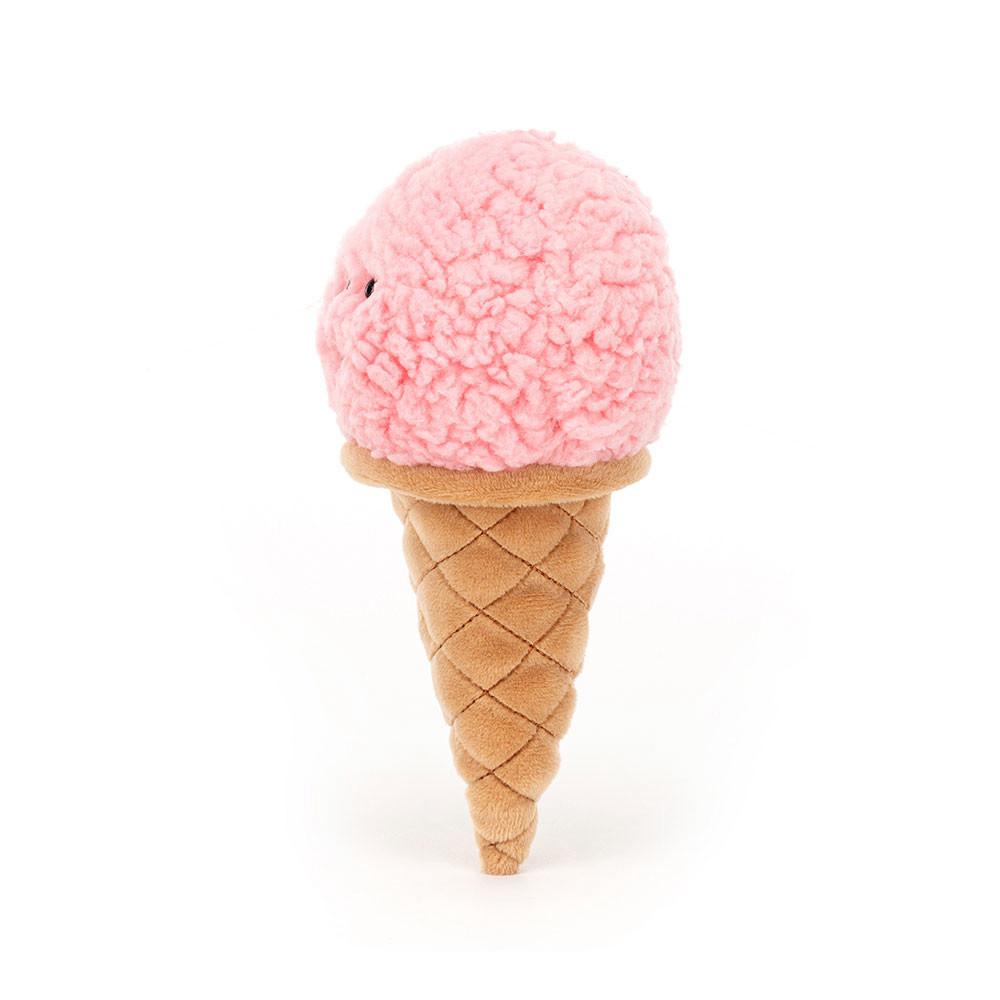 Comida Y Bebida Jellycat Amuseables Irresistible Ice Cream Strawberry 17cm x 8cm x 7cm Rosas  Costa Rica |  23408-XURP