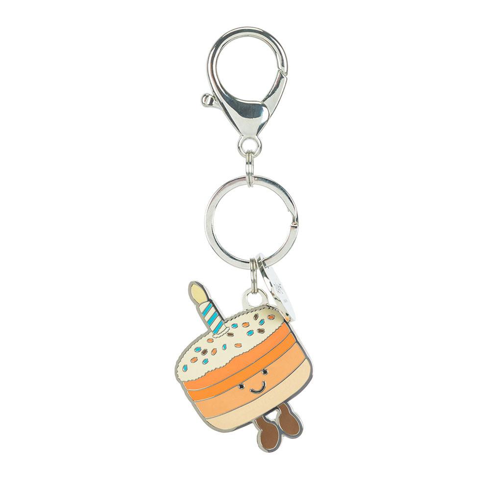 Comida Y Bebida Jellycat Amuseables Jellina Birthday Cake Keyring 11cm x 3.3cm x 0.3cm Naranjas  Costa Rica |  14392-FKCO
