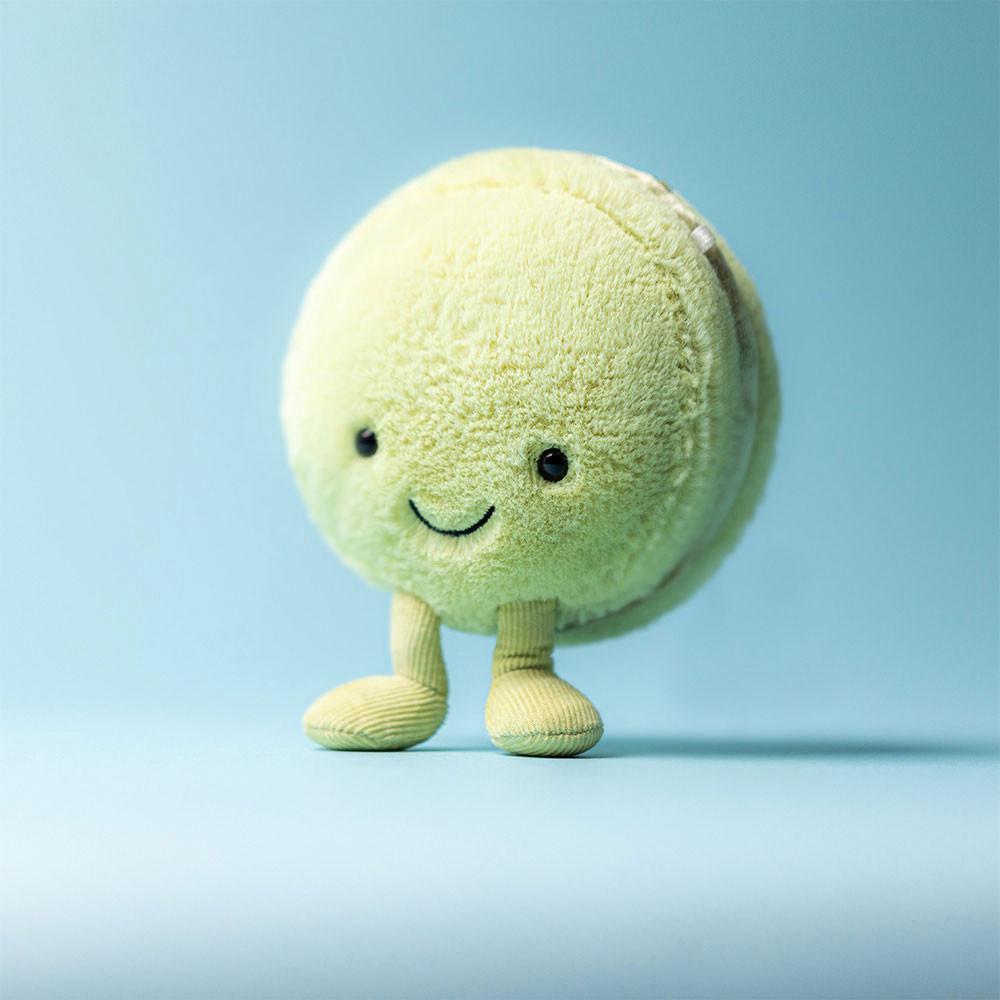 Comida Y Bebida Jellycat Amuseables Max Macaron 12cm x 10cm x 5cm Verde  Costa Rica |  64192-UEWO