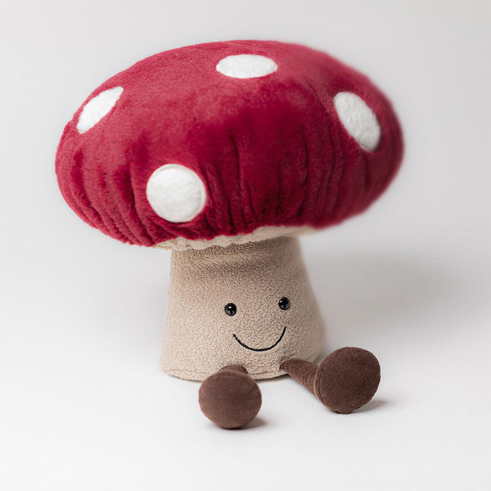 Comida Y Bebida Jellycat Amuseables Mushroom 28cm x 11cm x 9cm Rojas  Costa Rica |  47583-EDJT