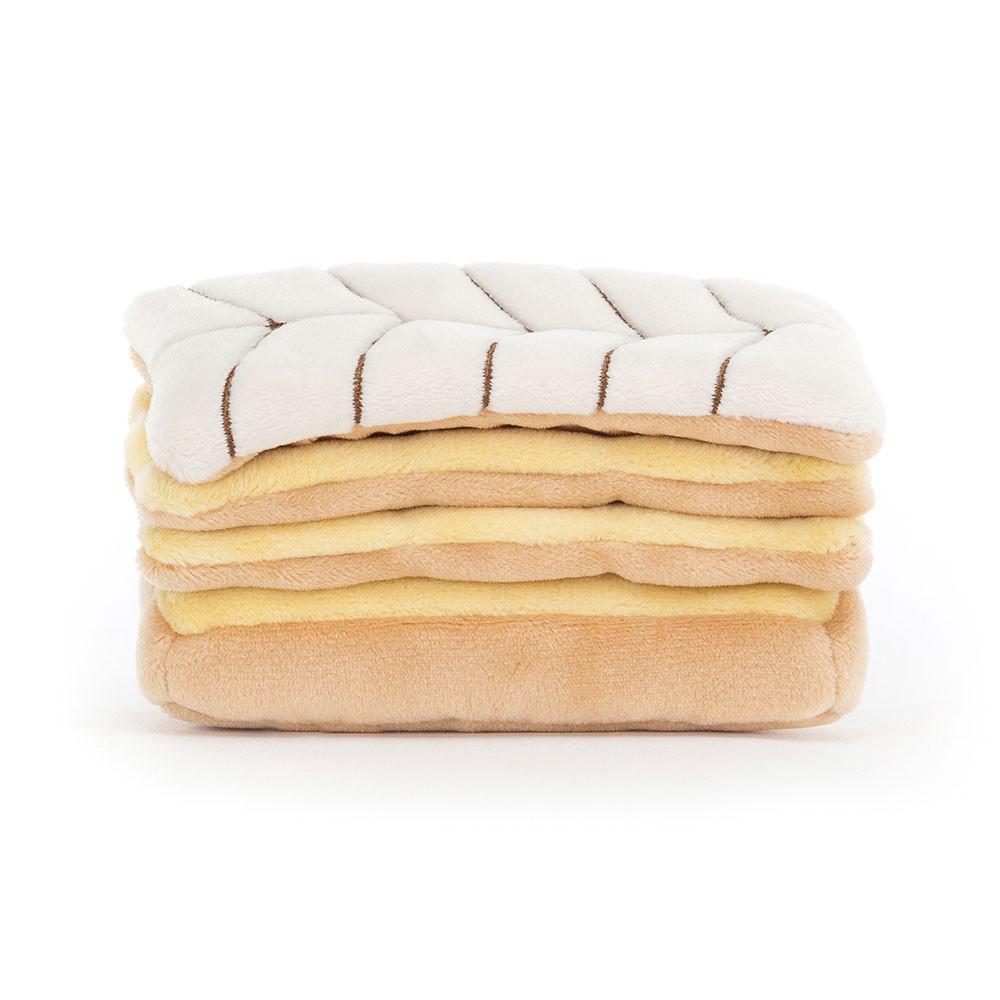 Comida Y Bebida Jellycat Amuseables Pretty Patisserie Mille Feuille 6cm x 10cm x 5cm Beige  Costa Rica |  18063-FWEC