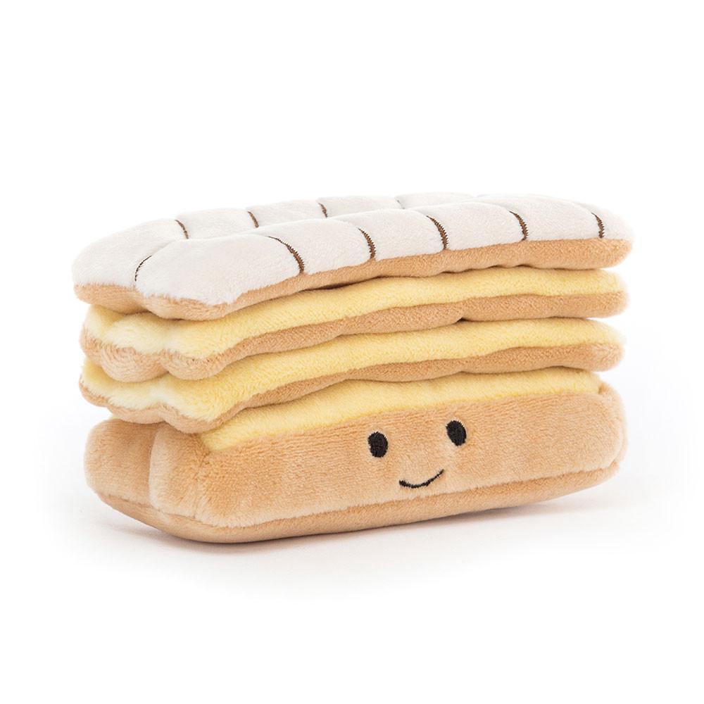 Comida Y Bebida Jellycat Amuseables Pretty Patisserie Mille Feuille 6cm x 10cm x 5cm Beige  Costa Rica |  18063-FWEC