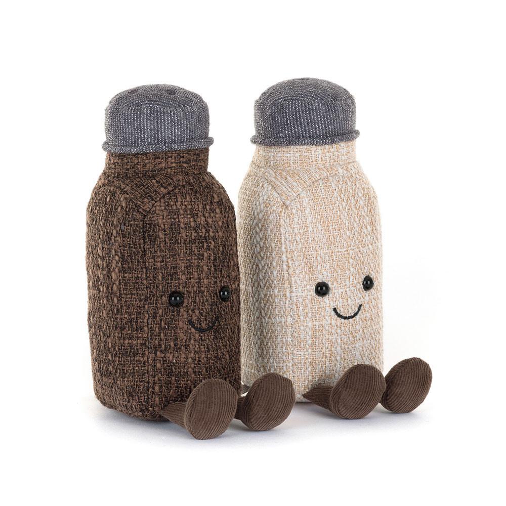 Comida Y Bebida Jellycat Amuseables Rocksy Salt & Miller Pepper 18cm x 12cm x 6cm Beige  Costa Rica |  64308-ZUQL