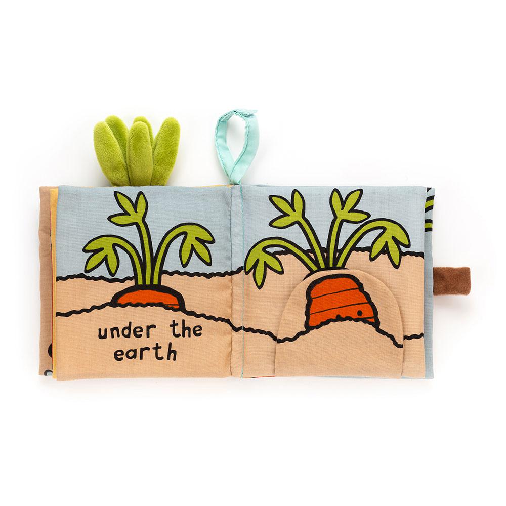 Comida Y Bebida Jellycat Carrot Book 15cm x 15cm x 5cm Naranjas  Costa Rica |  17582-HXJM