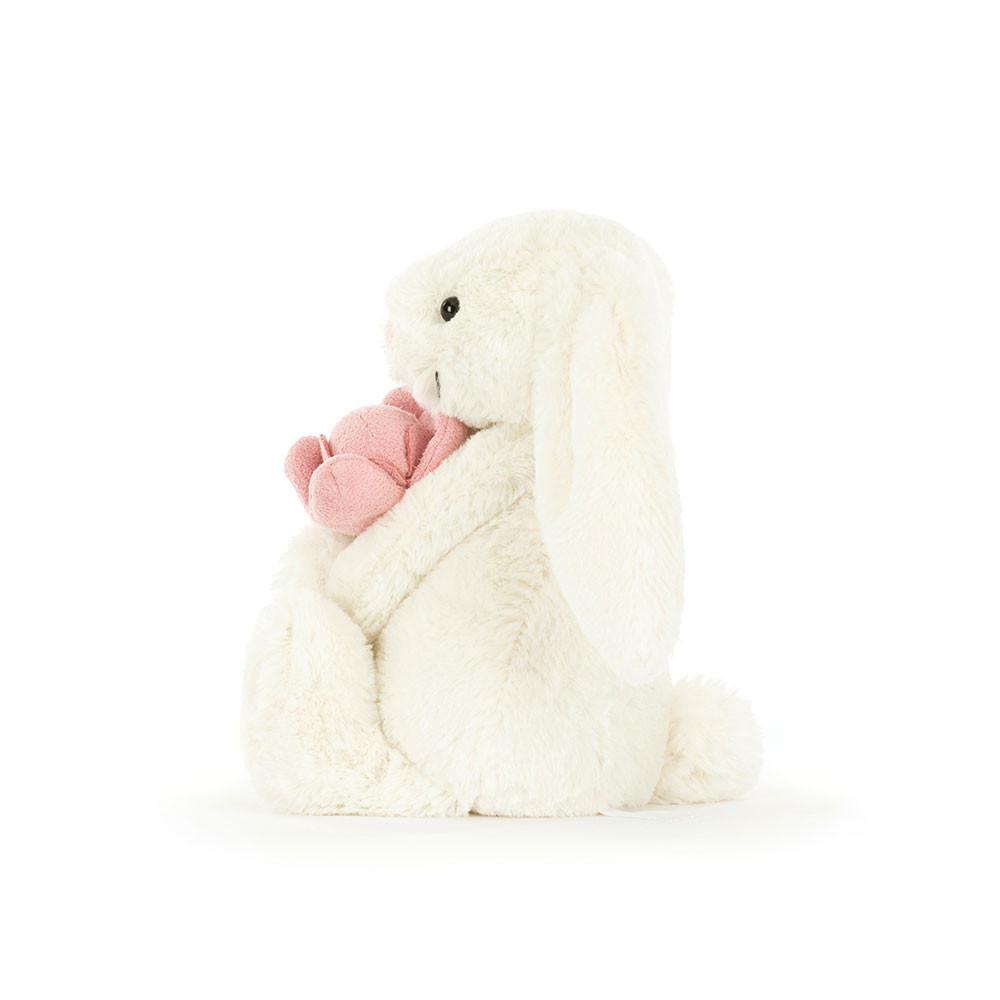 Conejo Jellycat Bashful Bunny 'Peony' 7.1in x 3.5in x 3.1in Blancas  Costa Rica |  16058-BUVJ