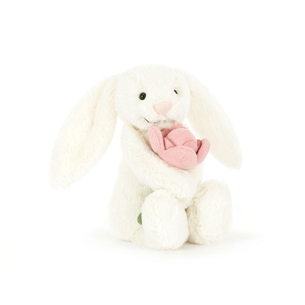 Conejo Jellycat Bashful Bunny \'Peony\' 7.1in x 3.5in x 3.1in Blancas  Costa Rica |  16058-BUVJ