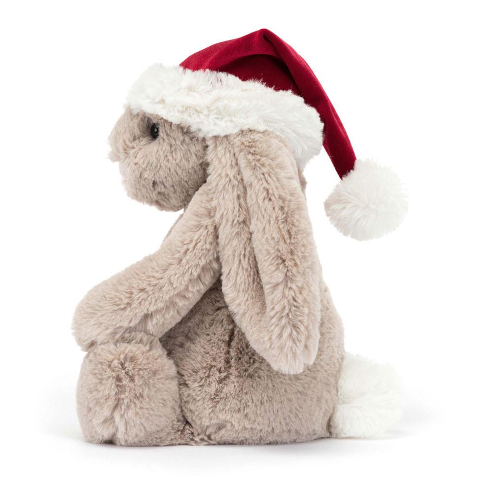 Conejo Jellycat Bashful Christmas Bunny 31cm x 12cm x 9cm Beige  Costa Rica |  83751-GENS