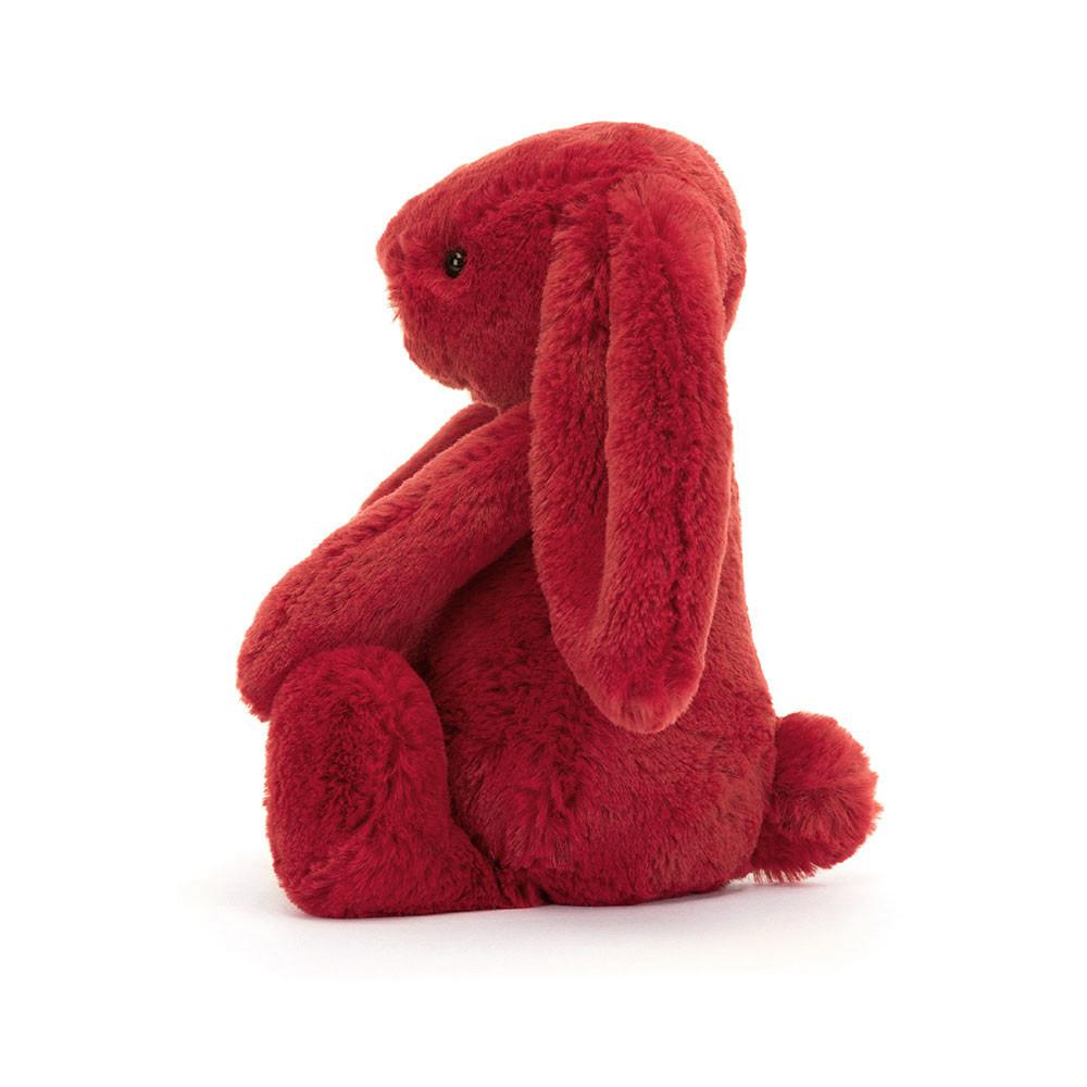 Conejo Jellycat Bashful Cranberry Bunny 18cm x 9cm x 8cm Rojas  Costa Rica |  60712-GJKE