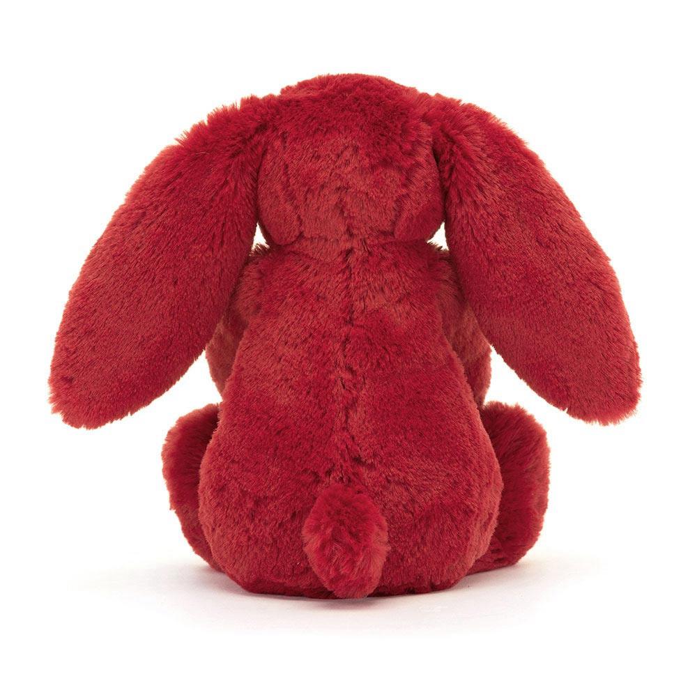 Conejo Jellycat Bashful Cranberry Bunny 18cm x 9cm x 8cm Rojas  Costa Rica |  60712-GJKE