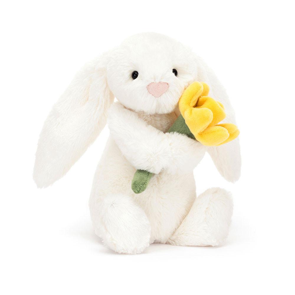 Conejo Jellycat Bashful Daffodil Bunny 18cm x 9cm x 8cm Blancas  Costa Rica |  86392-OCZI