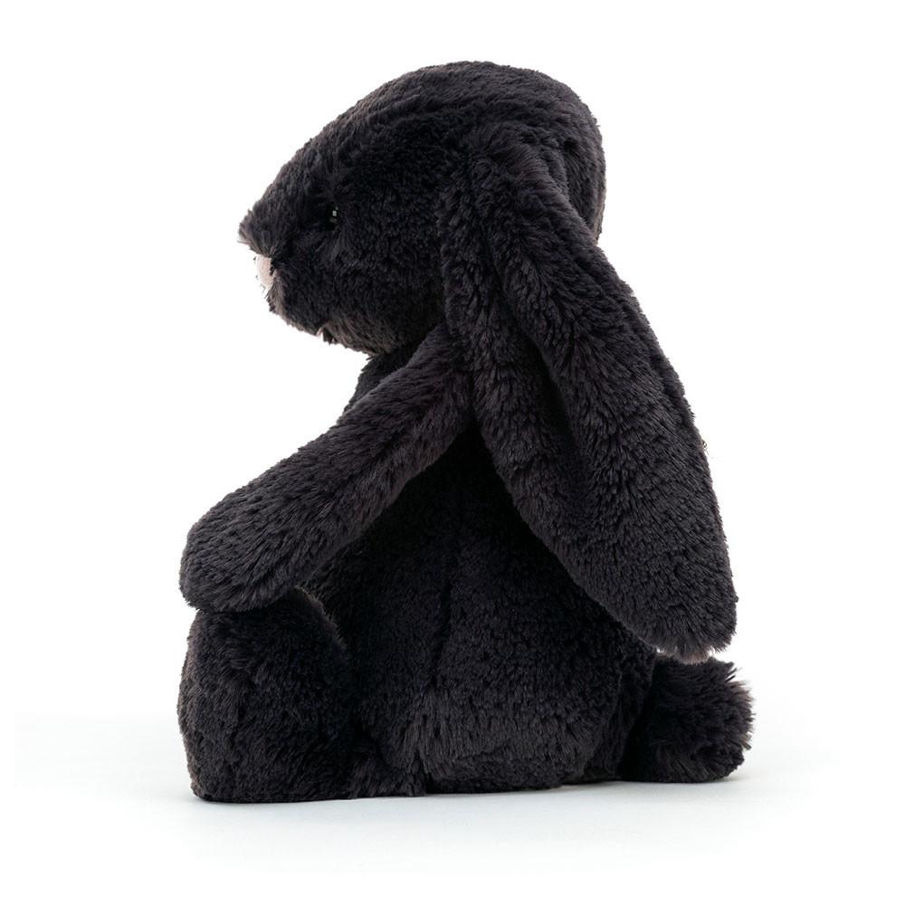 Conejo Jellycat Bashful Inky Bunny 31cm x 12cm x 9cm Negras  Costa Rica |  04357-AJXL