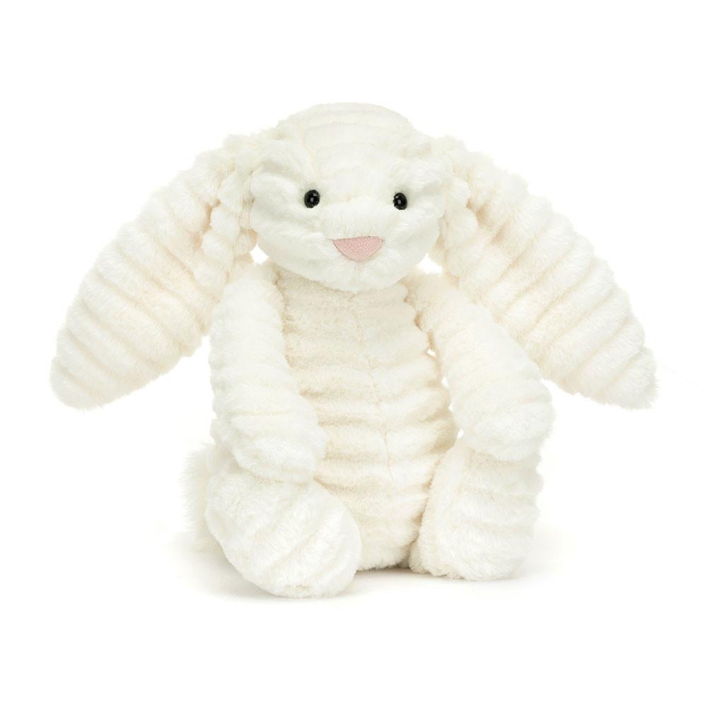 Conejo Jellycat Bashful Luxe Bunny Nimbus 31cm x 12cm x 9cm Blancas  Costa Rica |  21305-SWRA
