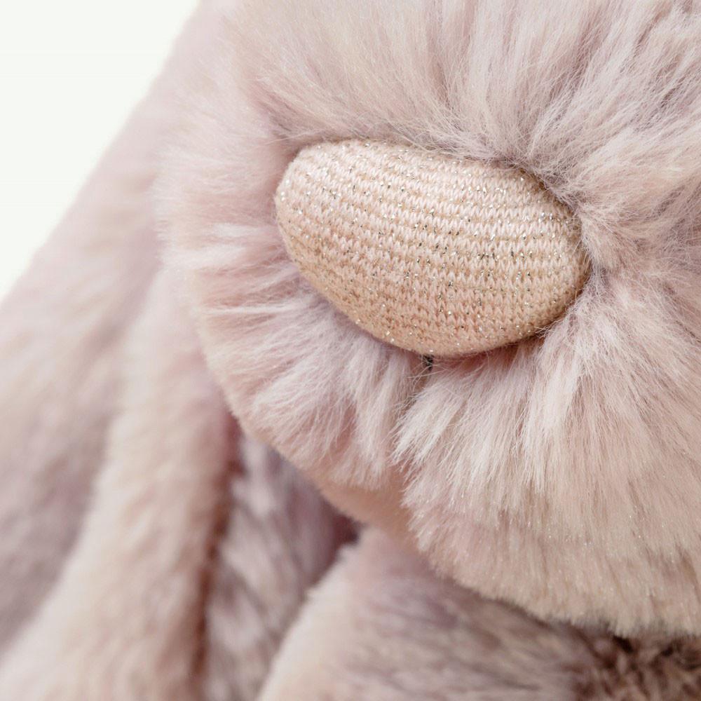 Conejo Jellycat Bashful Luxe Bunny Rosa 31cm x 12cm x 9cm Rosas  Costa Rica |  47190-CGXA
