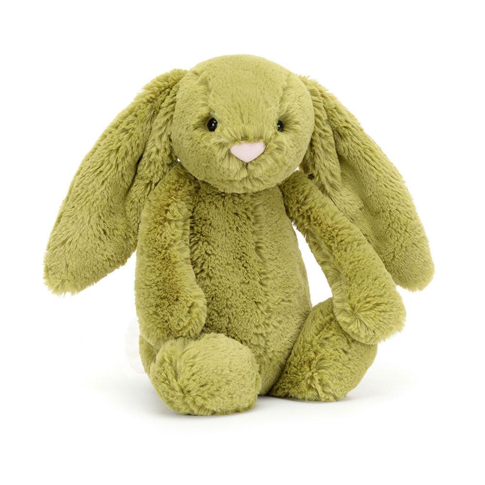Conejo Jellycat Bashful Moss Bunny 31cm x 12cm x 9cm Verde  Costa Rica |  79185-OBYA