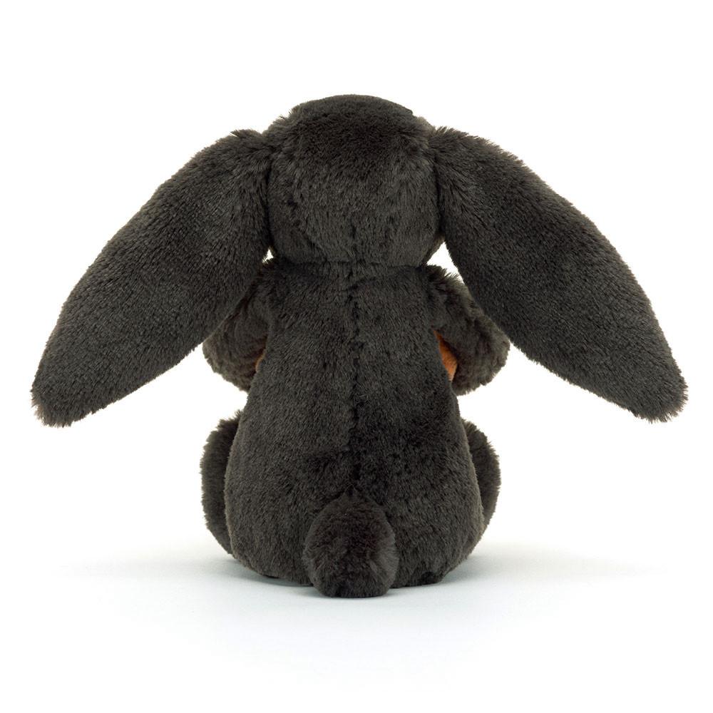 Conejo Jellycat Bashful Pumpkin Bunny 31cm x 12cm x 9cm Negras  Costa Rica |  08617-DKFE