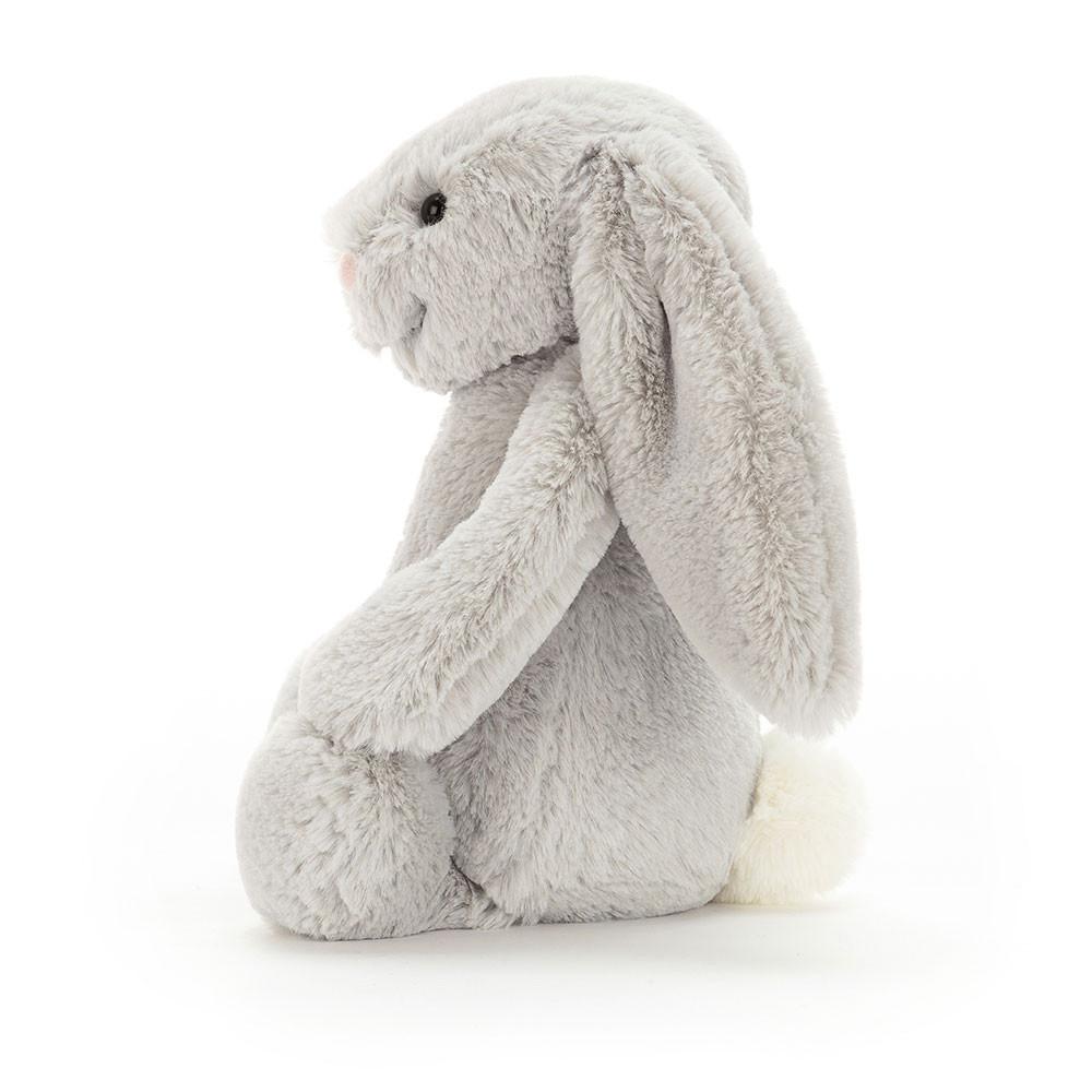 Conejo Jellycat Bashful Silver Bunny 31cm x 12cm x 9cm Gris  Costa Rica |  36817-KPTR
