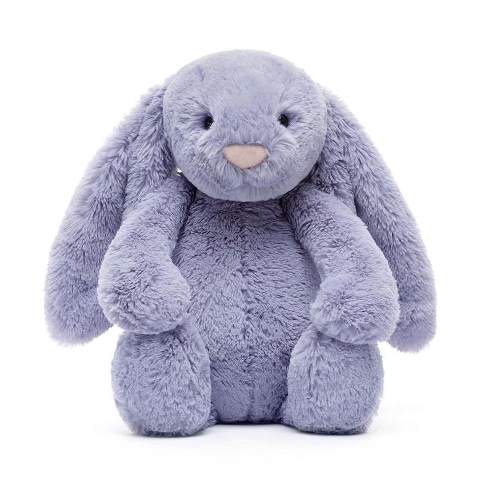 Conejo Jellycat Bashful Viola Bunny 31cm x 12cm x 9cm Moradas  Costa Rica |  48016-CMDA