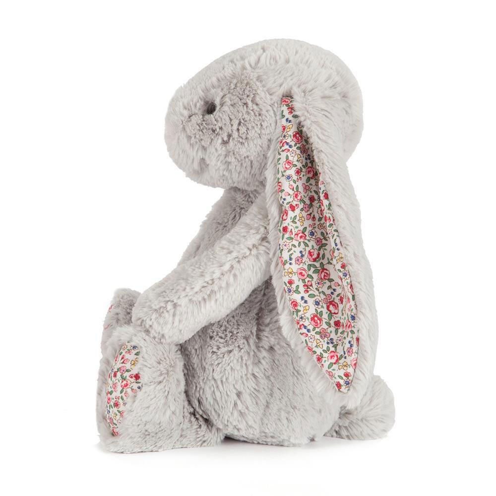Conejo Jellycat Blossom Silver Bunny 31cm x 12cm x 9cm Gris  Costa Rica |  07436-BRVD