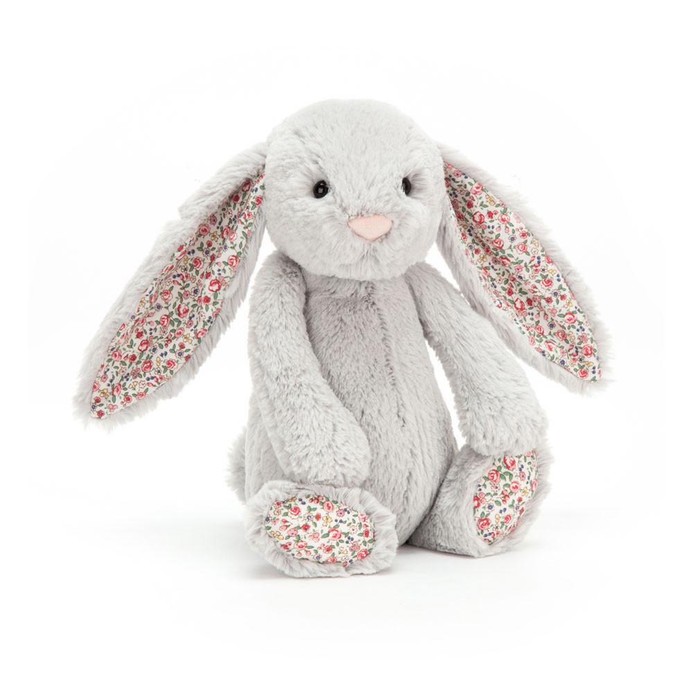 Conejo Jellycat Blossom Silver Bunny 31cm x 12cm x 9cm Gris  Costa Rica |  07436-BRVD