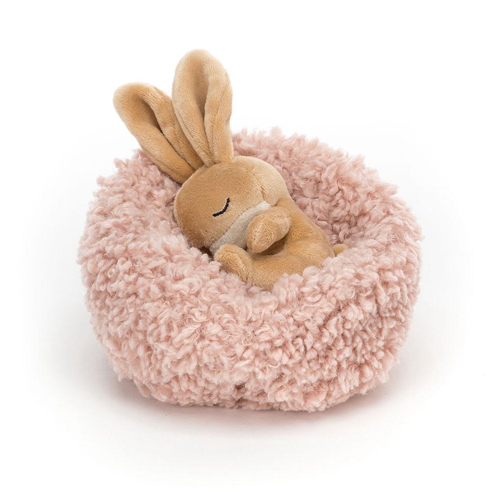 Conejo Jellycat Hibernating Bunny 9cm x 13cm x 13cm Beige  Costa Rica |  24518-HFYQ