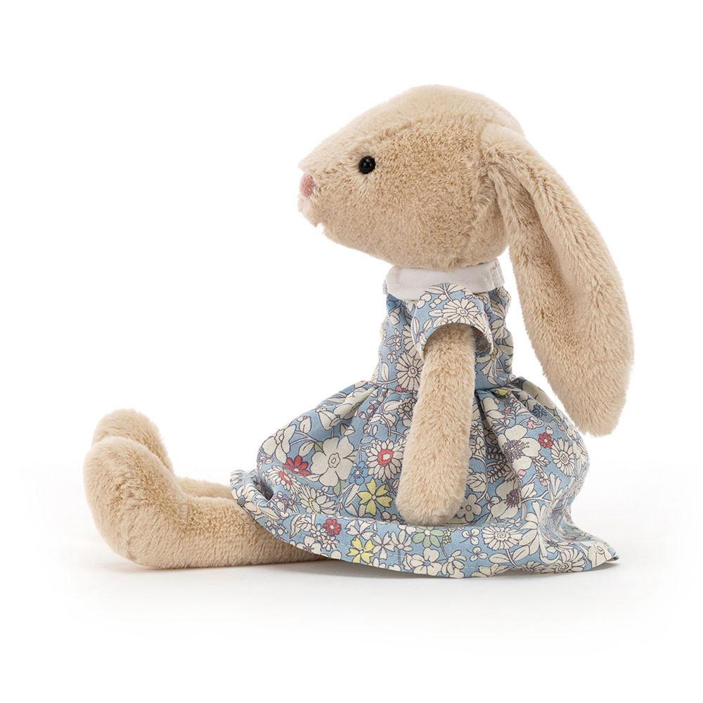 Conejo Jellycat Lottie Bunny Floral 27cm x 7cm x 5cm Beige  Costa Rica |  65082-DYIH