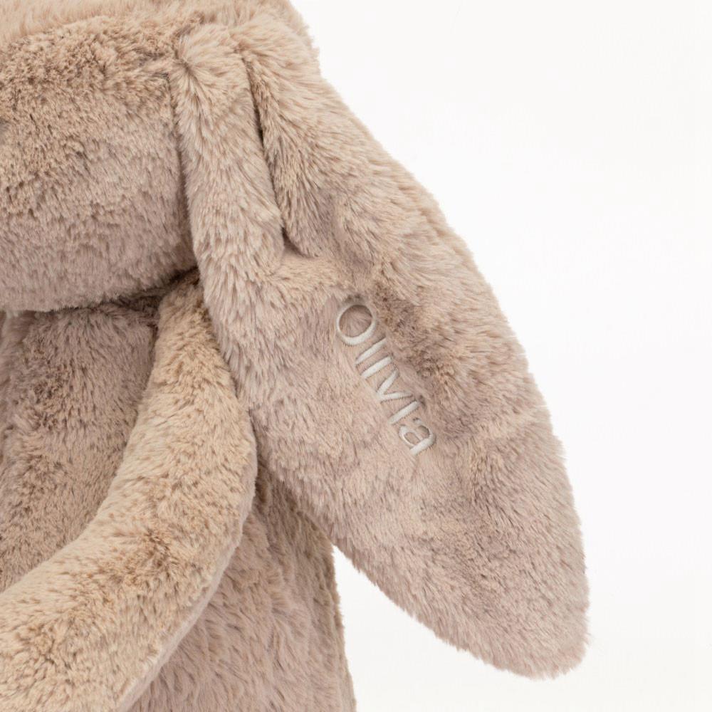 Conejo Jellycat Personalised Bashful Bunny Huge 51cm x 21cm x 12cm Beige  Costa Rica |  85279-NZMU