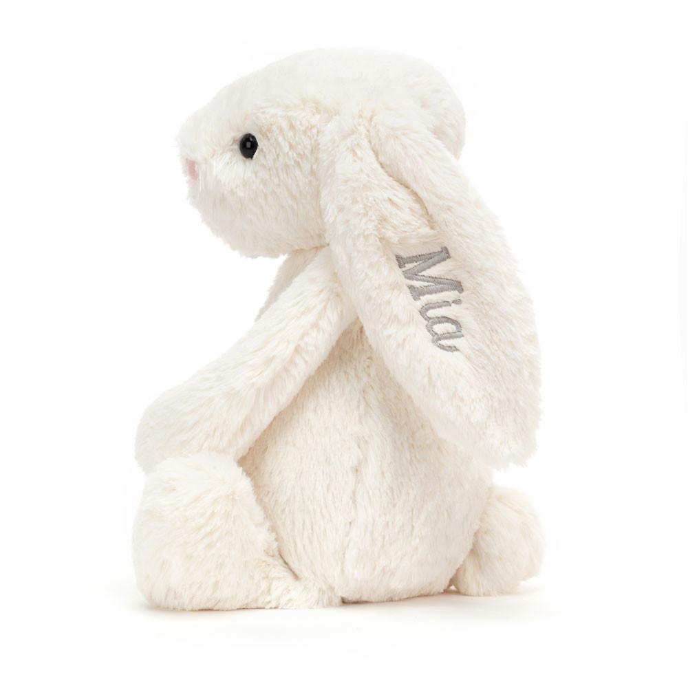 Conejo Jellycat Personalised Bashful Cream Bunny Medium 31cm x 12cm x 9cm Blancas  Costa Rica |  86079-RVUM